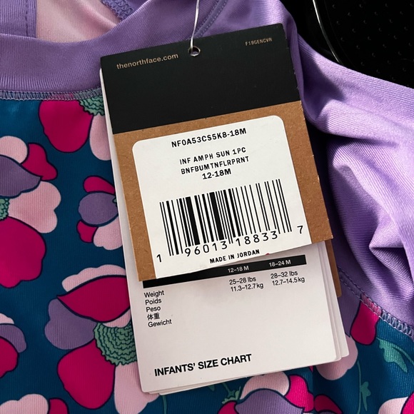 THE NORTH FACE - INFANT SUN ONE-PIECE swimsuit - Picture 3 of 3